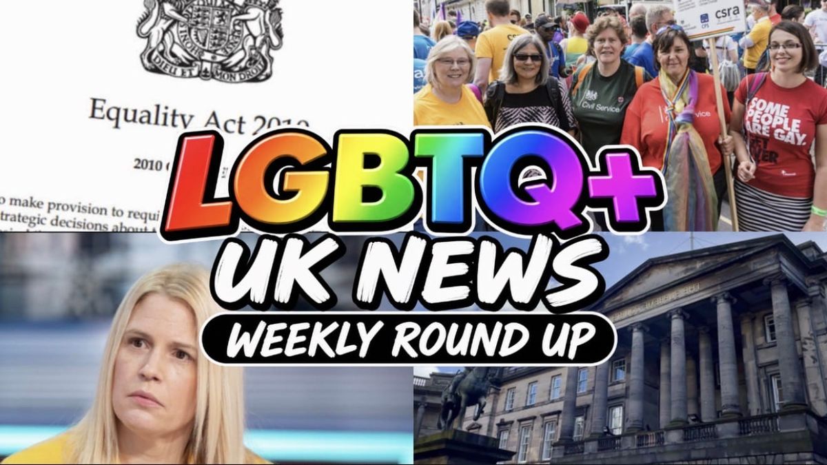 UK LGBTQ+ News Round Up 16 August 2026: Ofcom Investigation, Trans Policy Changes And Pride News