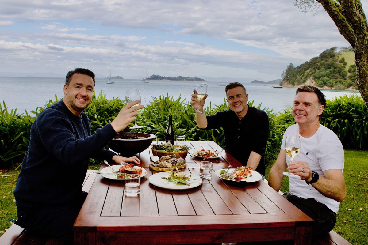 Gary Barlow and Jason Manford Head to New Zealand for New ITV Food and Wine Adventure