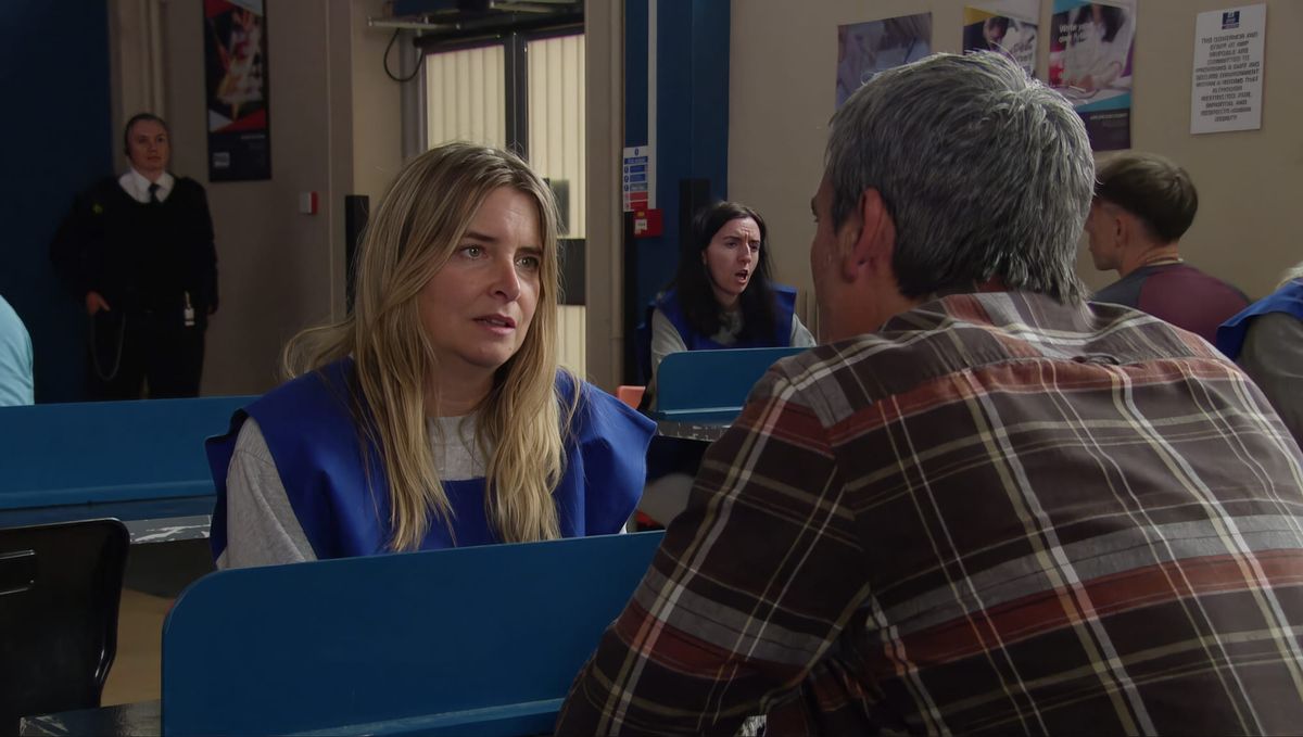 Charity Dingle Sends Cain Secret Signal From Prison