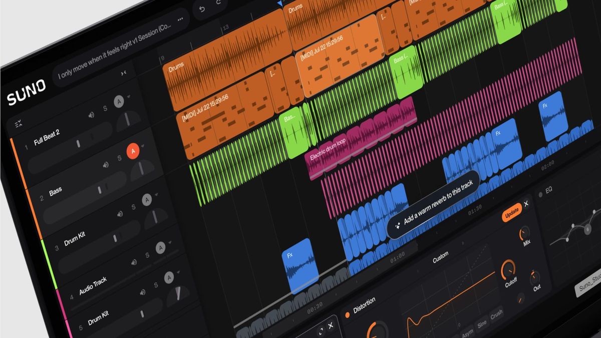 Suno Studio update promises more accurate audio from musicians’ MIDI compositions