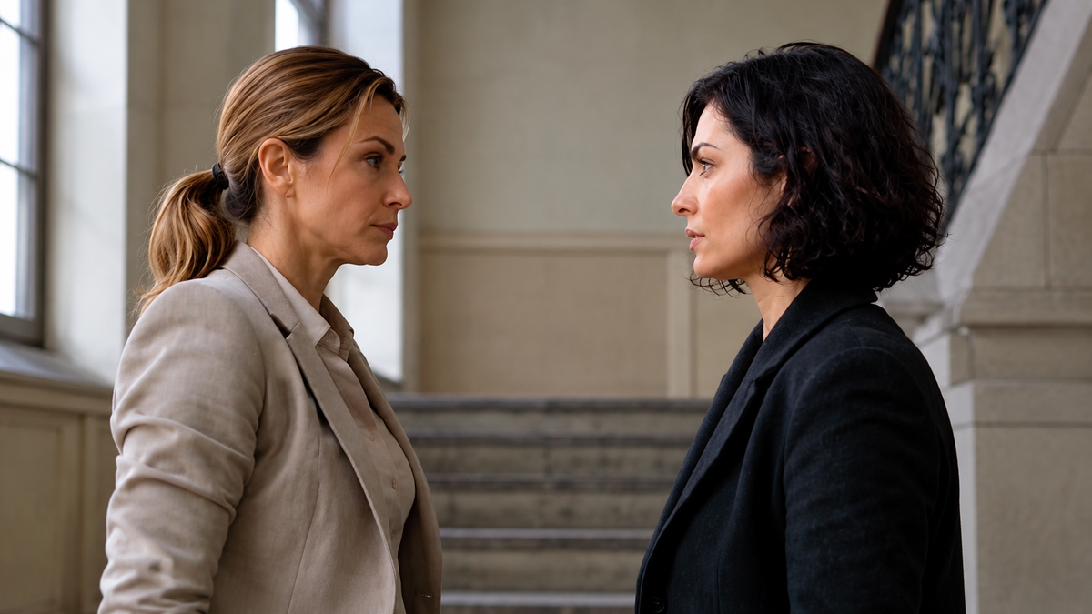 Traust du mir begins with a murder and an uneasy partnership