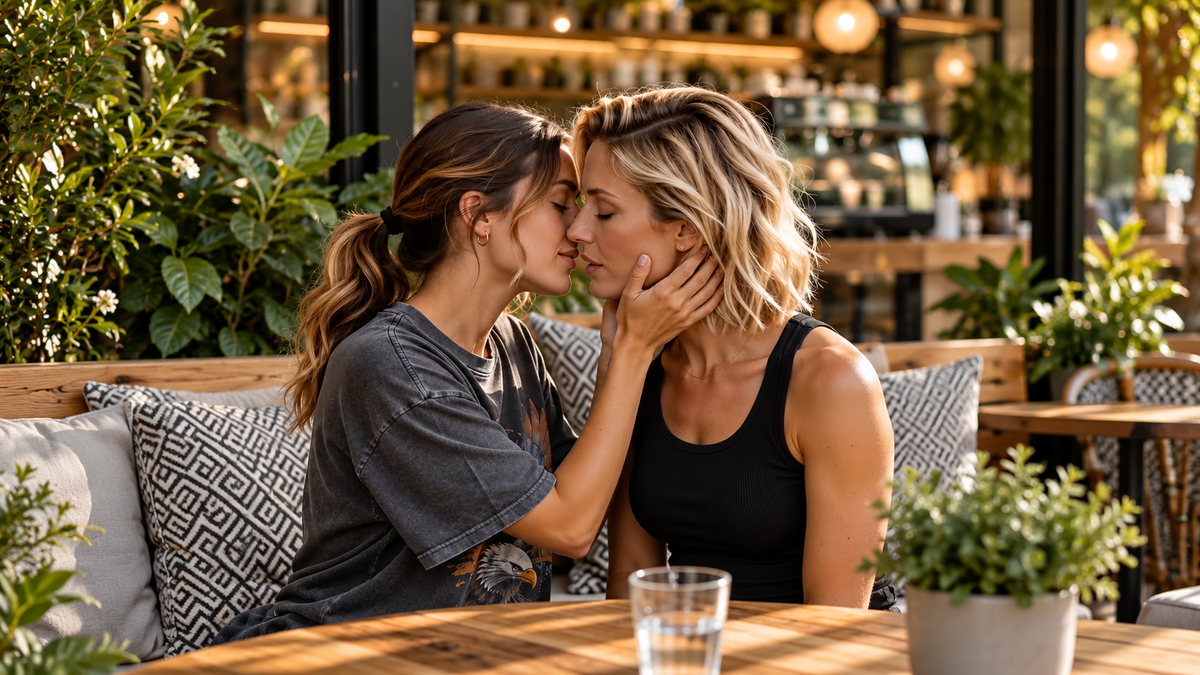 Andrea and Billie Finally Act on Their Feelings in The Impossible Plant