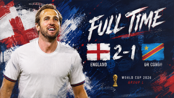 England Survive Historic World Cup Scare As Harry Kane Rescues Three Lions Against DR Congo
