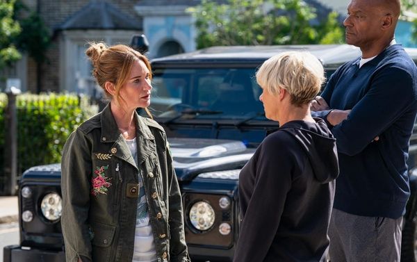 EastEnders Nicola and Rose trapped in van as family feud explodes