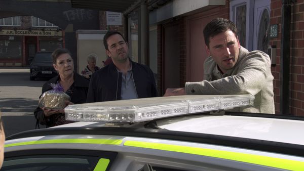 Coronation Street sees Carl blamed for Eva’s fall and Lucy hears Tim’s confession