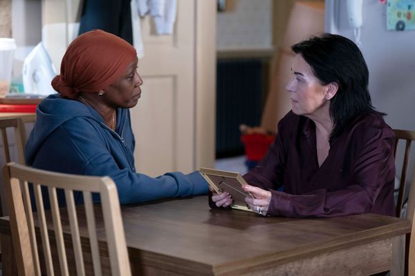 EastEnders Kat Moon misses Zoe’s memorial as Denise tries to reach her