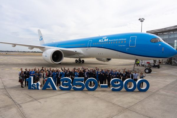 KLM’s first Airbus A350 brings more comfort to Toronto flights