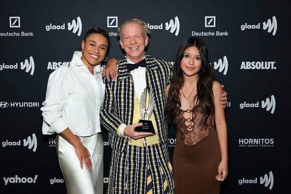 Bruce Cohen Honoured by Ariana DeBose and His Daughter at GLAAD Gala