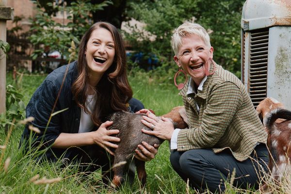 The Archers airs its first lesbian wedding as Pip and Stella marry in a storm