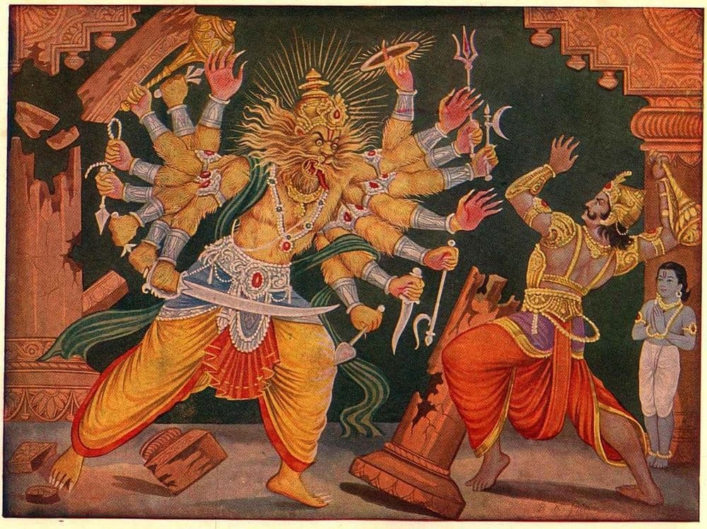 Retelling Narasimha's Origins