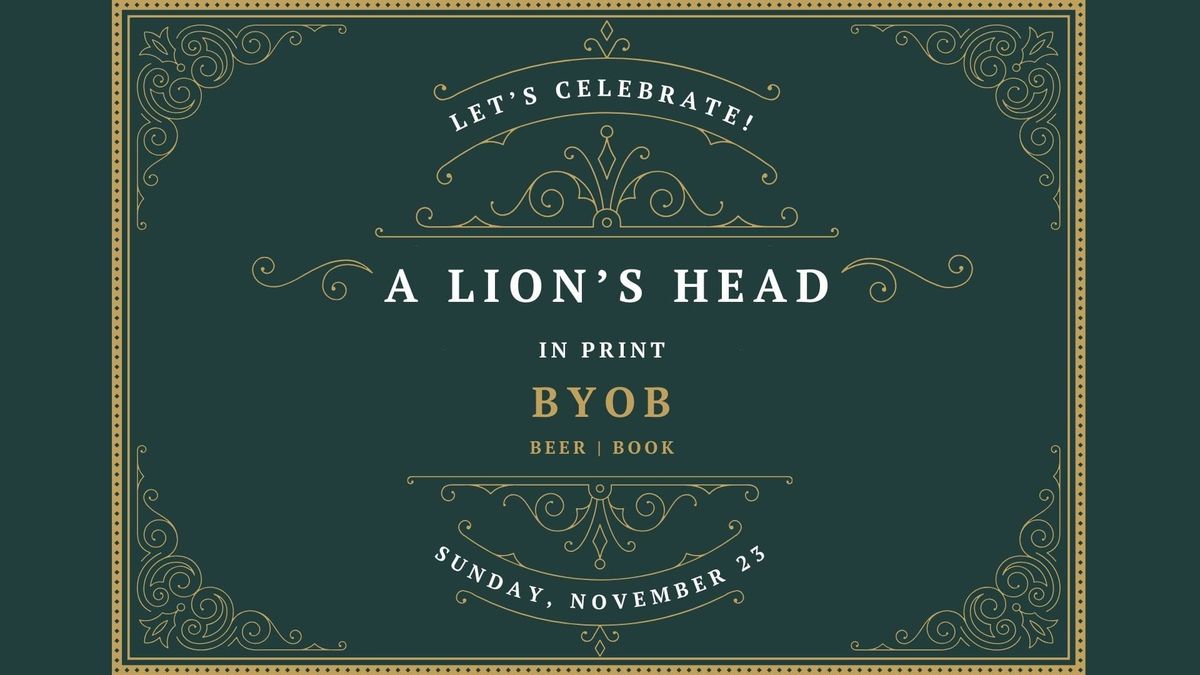 My First Book Launch