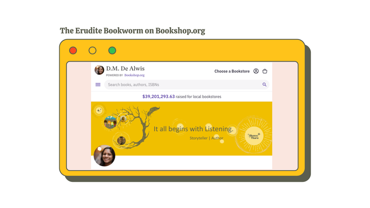 Why authors should affiliate with Bookshop.org