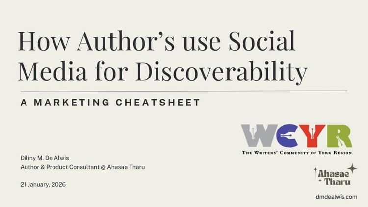 How Author's use Social Media for Discoverability