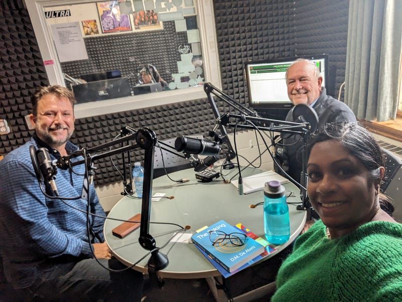 Interview with Radio Show “Writers for Readers” on 102.7 CHOP FM