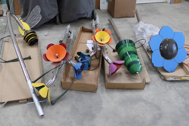 Work begins on Orland library's Music Garden, ribbon cutting set for Oct. 2