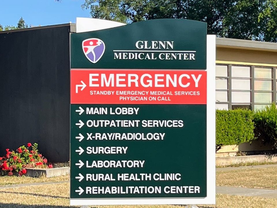 Glenn Medical Center ER to close Sept. 30, three weeks earlier than expected