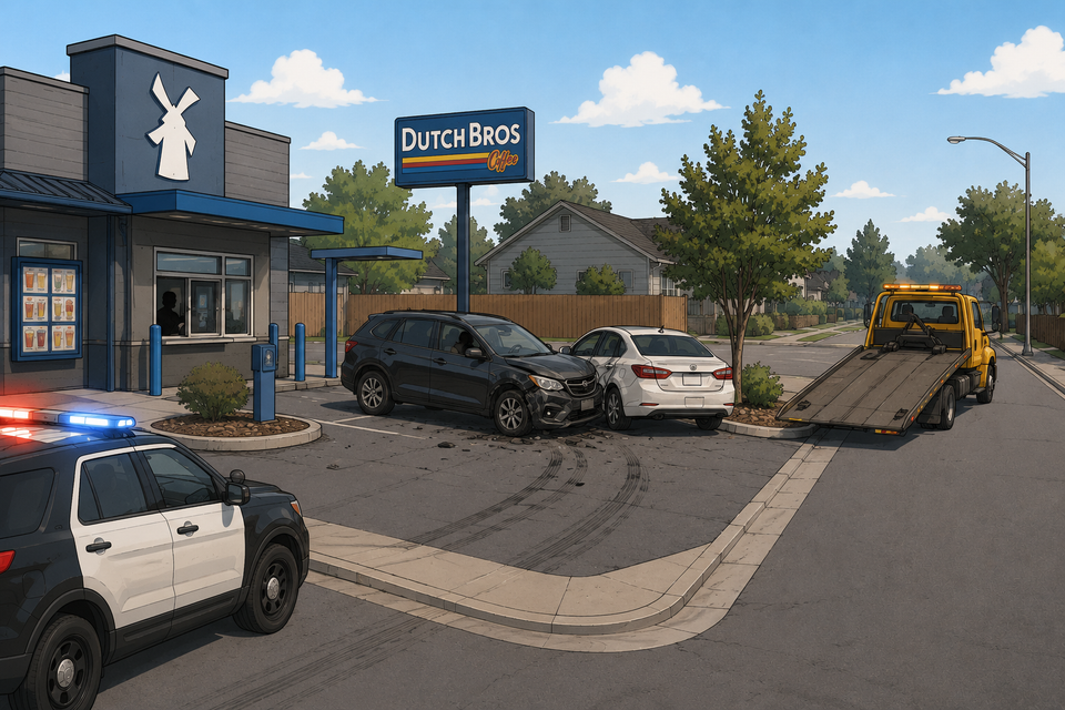 Coffee run collisions, bike getaways, and fence-peeping shoppers: This week with the OPD, May 13–25, 2026