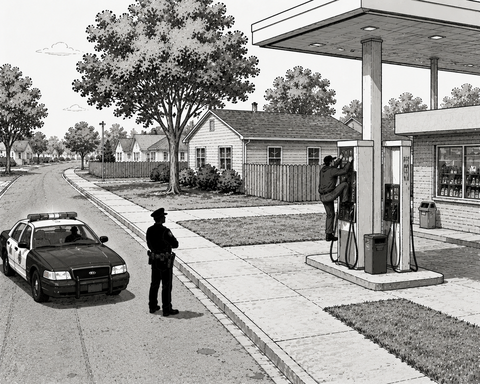 Gas pump climbers, front-yard camping, and stolen cars found close to home: This week with the OPD, June 23–July 1, 2026
