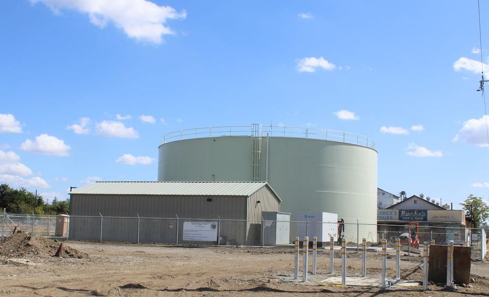 Hey Steve! When is Orland's new water tank going to be finished?