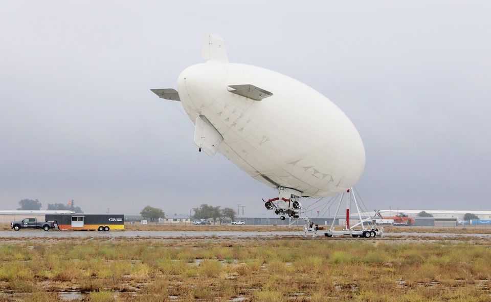 What’s that blimp? Why an airship backed by a Google co-founder landed at Orland’s Haigh Field