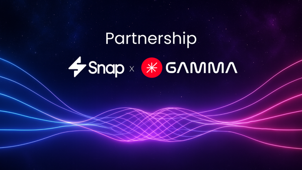 SNAP x Gamma: Automated Liquidity, Sharper Markets