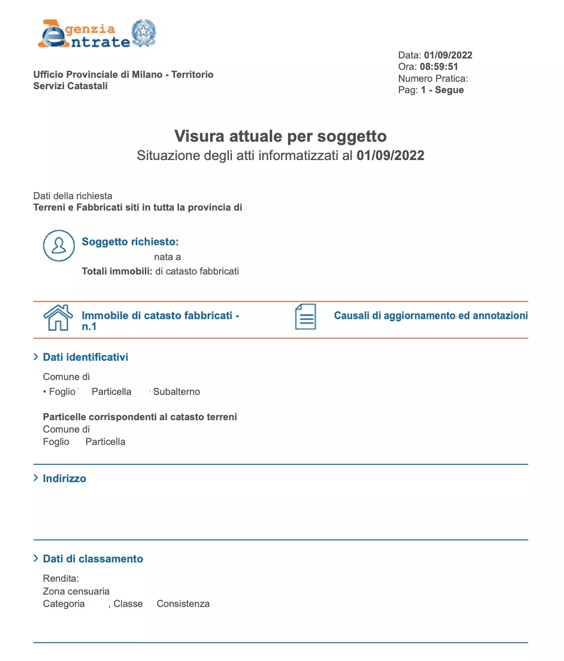 Documenti formato PDF da compilare