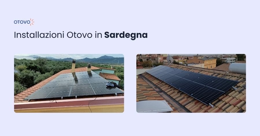 Installazioni Otovo in Sardegna