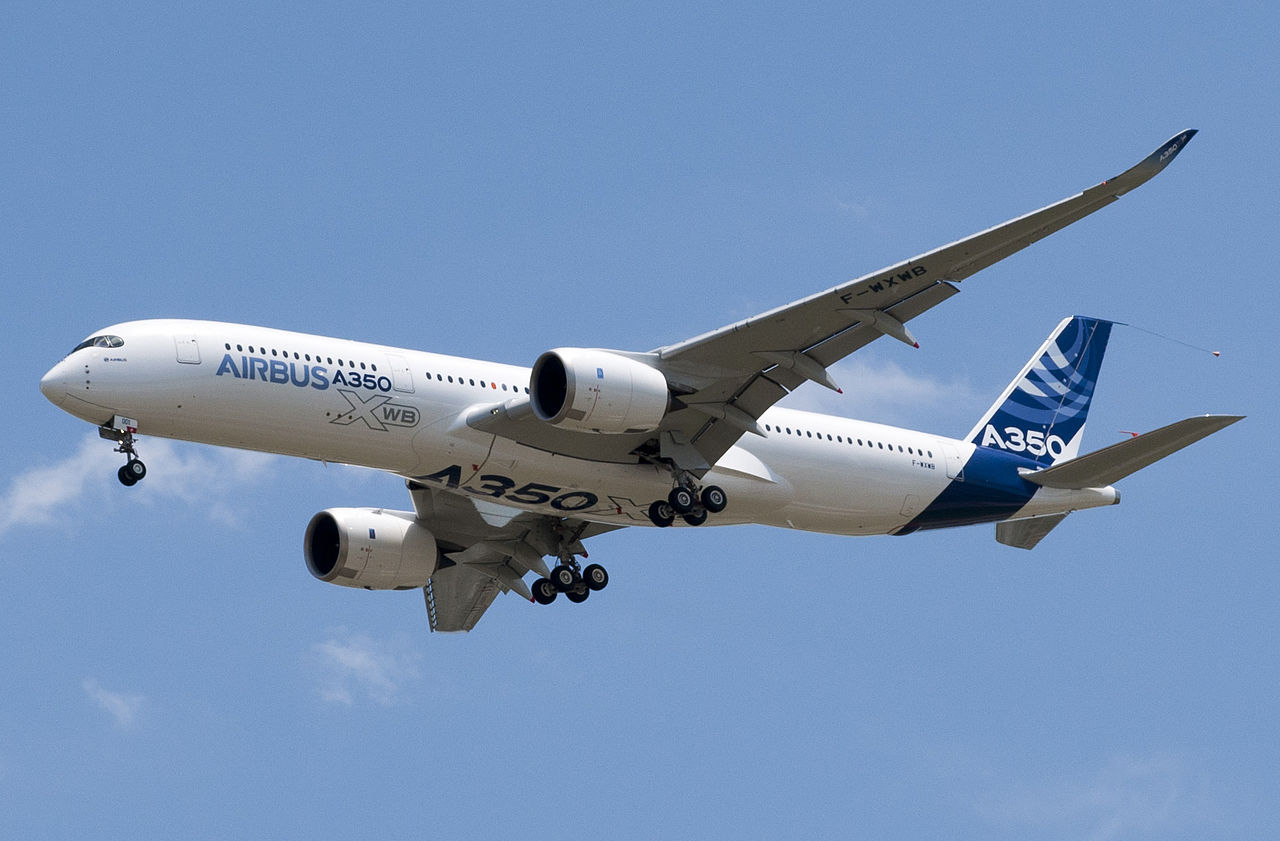 A photo of Airbus A350 XWB