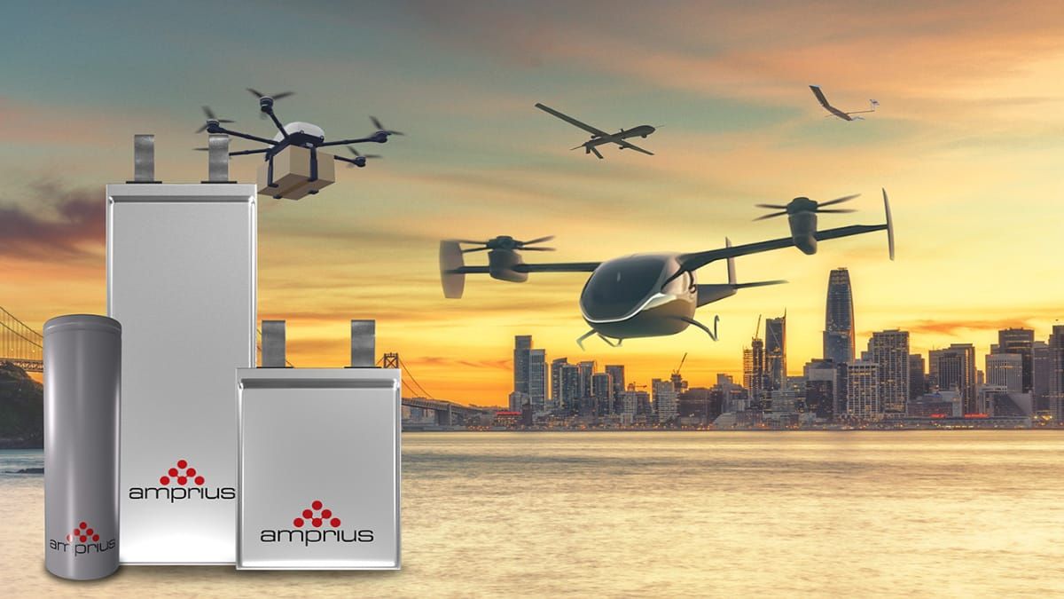 Amprius Supercharges U.S. Battery Production Just as Drones Take Off