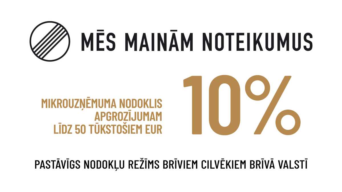MUN — pastāvīgs nodokļu režīms brīviem cilvēkiem brīvā valstī