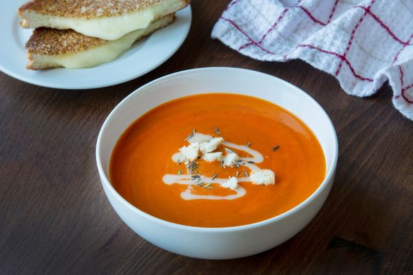 Creamy Tomato Basil Soup