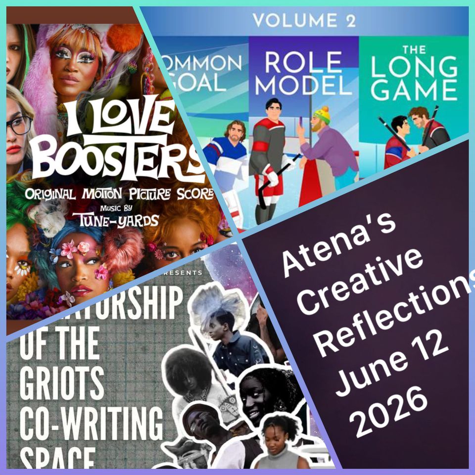 Collage of images from the article below; incl text that reads: Atena’s Creative Reflection, June 12, 2026.