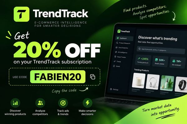 TrendTrack Promo Code FABIEN20: Get 20% Off in 2026