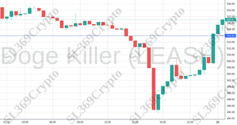 Accurate prediction 1024 - Doge Killer (LEASH) hit $516