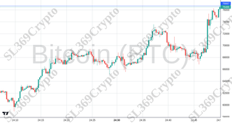 Accurate prediction 2333 - Bitcoin (BTC) hit $76,667