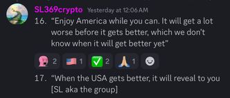 Vision log 1457- Prediction Enjoy America while you can. America - sheer madness over the next few years. When the USA gets better, it will reveal to you. No nation is untouchable on this Earth.