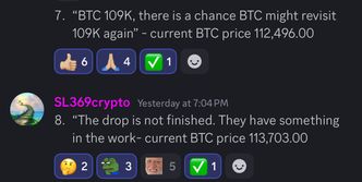 Guides nailed the crash to 103K perfectly they described it for BTC! BTC still has a chance to drop to 109K again.