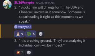 Vision log 1484- BTC predictions for Jan 2026 and 2026. Banking crisis. BTC stagnation. Crypto winter. Gold.