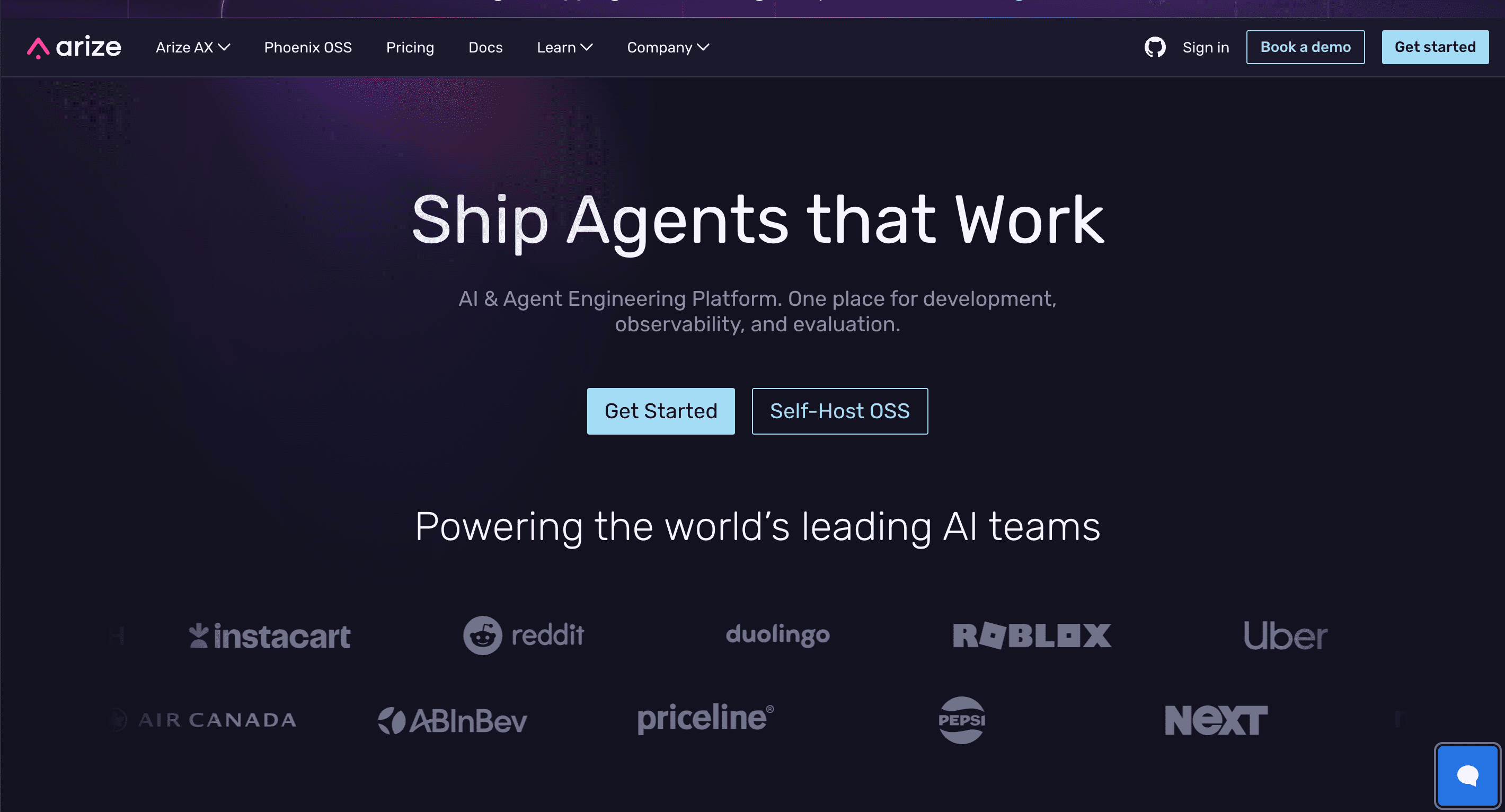Arize Observability Platform