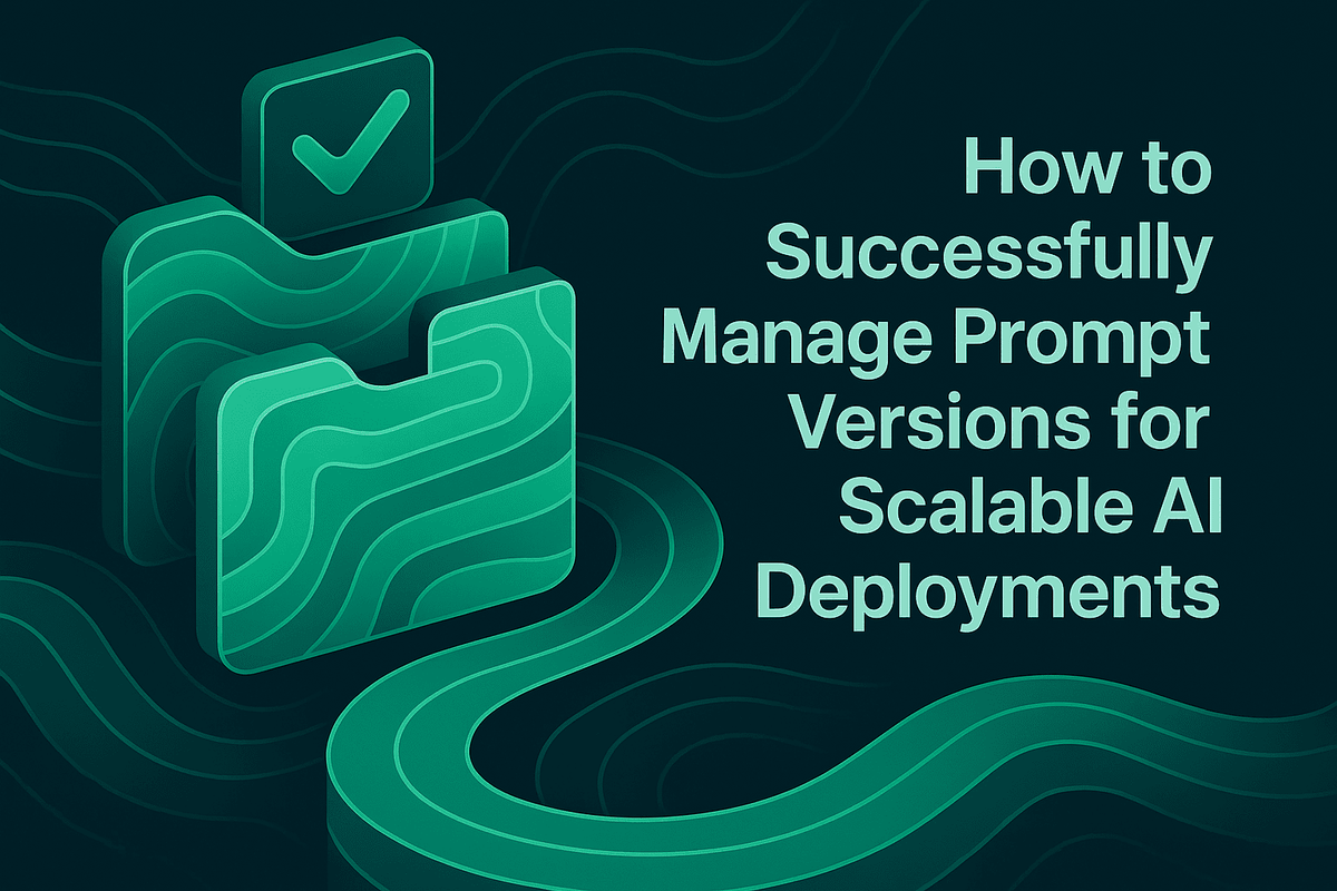 How to Successfully Manage Prompt Versions for Scalable AI Deployments