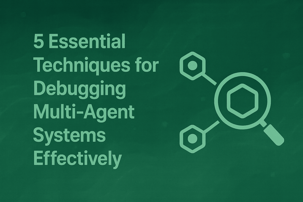 5 Essential Techniques for Debugging Multi-Agent Systems Effectively