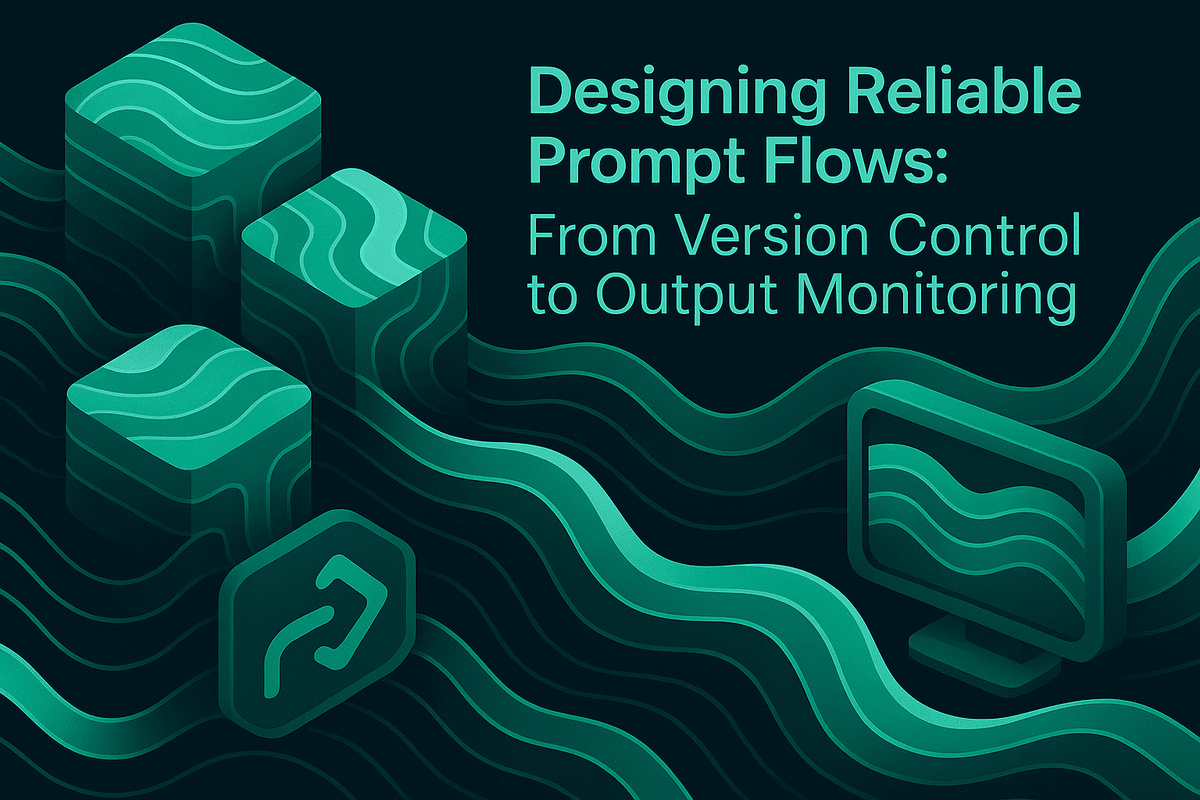 Designing Reliable Prompt Flows: From Version Control to Output Monitoring