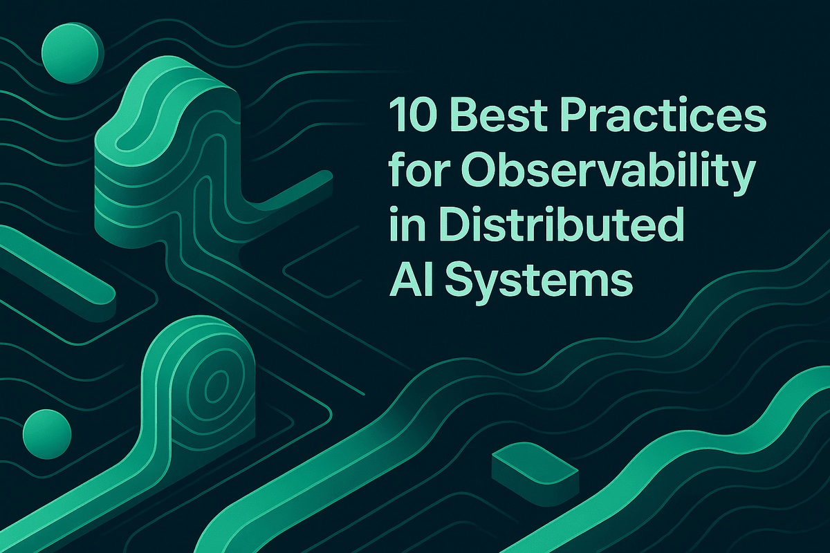 10 Best Practices for Observability in Distributed AI Systems