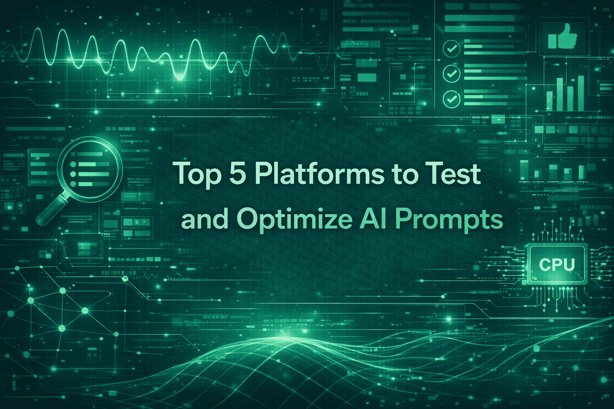 Top 5 Platforms to Test and Optimize AI Prompts