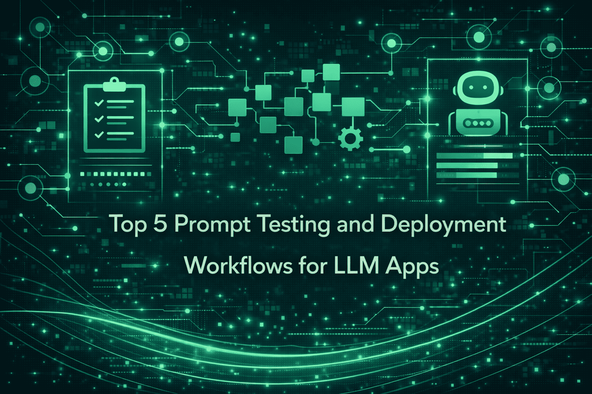 Top 5 Prompt Testing and Deployment Workflows for LLM Apps