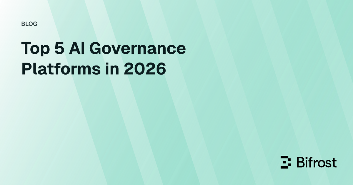 Top 5 AI Governance Platforms in 2026