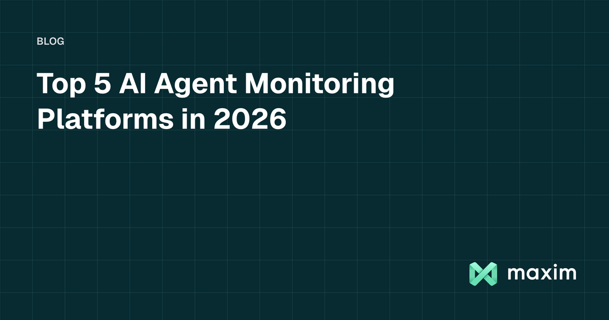 Top 5 AI Agent Monitoring Platforms in 2026