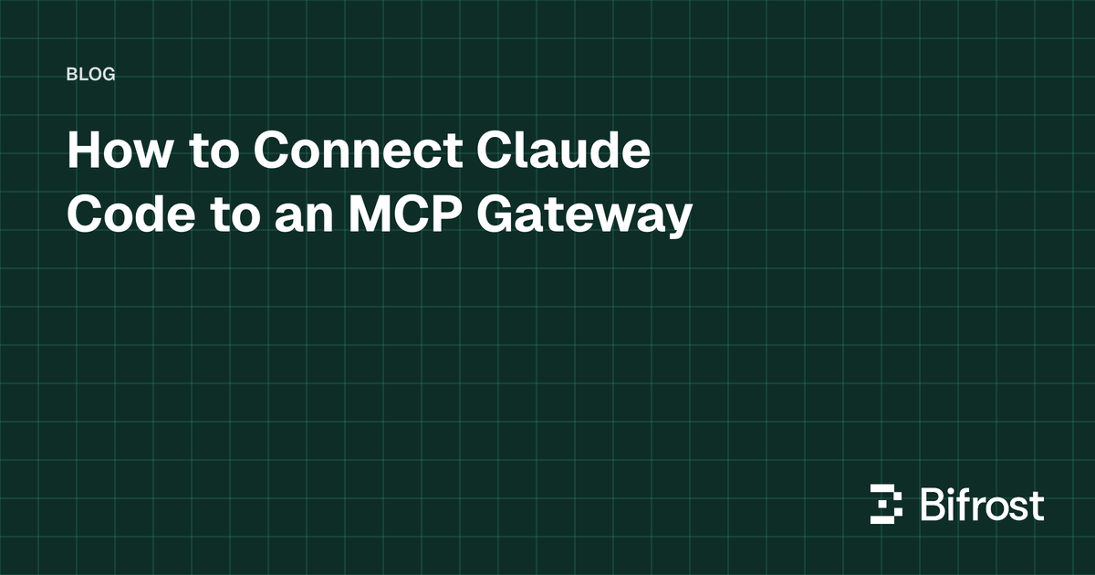 How to Connect Claude Code to an MCP Gateway