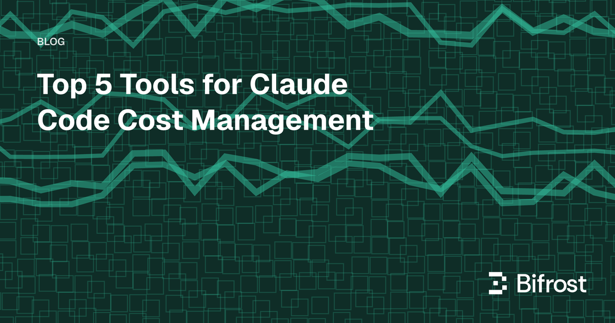 Top 5 Tools for Claude Code Cost Management