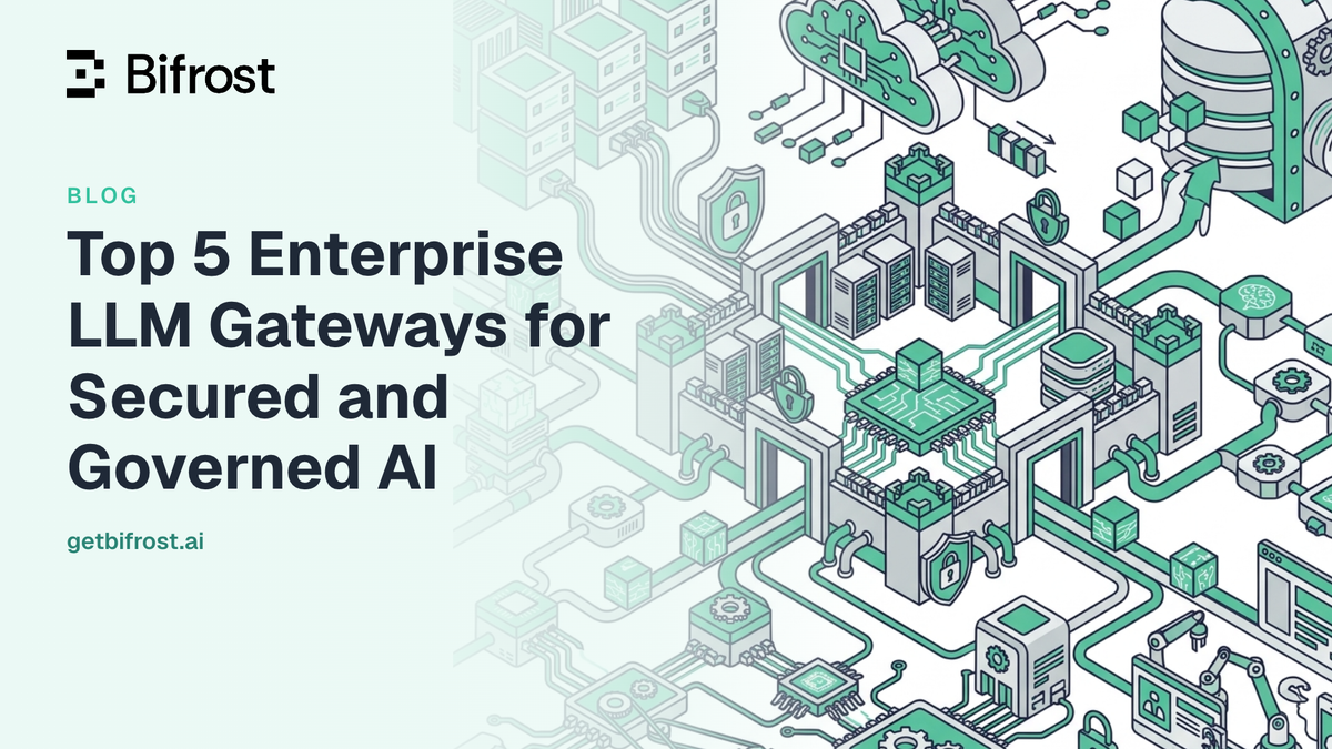 Top 5 Enterprise LLM Gateways for Secured and Governed AI